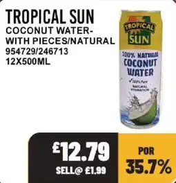Bestway Tropical Sun coconut water offer