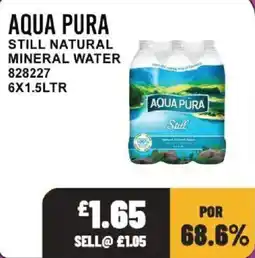 Bestway Aqua Pura still natural mineral water offer