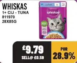 Bestway Whiskas tuna offer