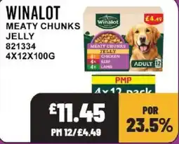 Bestway Winalot meaty chunks jelly offer