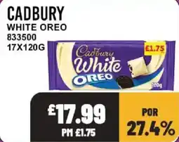 Bestway Cadbury white oreo offer