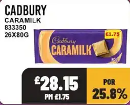 Bestway Cadbury caramilk offer