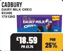 Bestway Cadbury dairy milk oreo offer