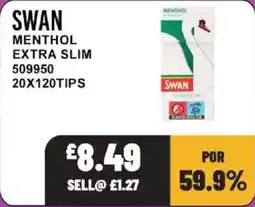 Bestway Swan menthol extra slim offer