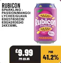 Bestway Rubicon sparkling passion offer