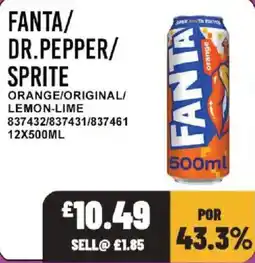Bestway Fanta orange offer