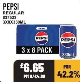 Bestway Pepsi regular offer
