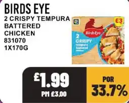 Bestway Birds Eye 2 crispy tempura battered chicken offer