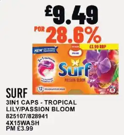 Bestway Surf 3in1 caps - tropical lily/passion bloom offer