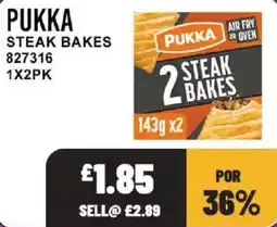 Bestway Pukka steak bakes offer