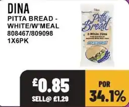Bestway Dina pitta bread offer