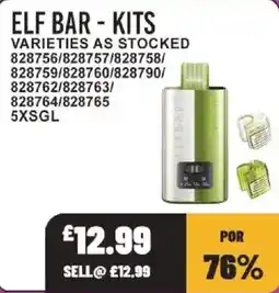 Bestway Elf bar - kits offer