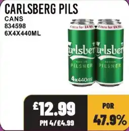 Bestway Carlsberg pils offer