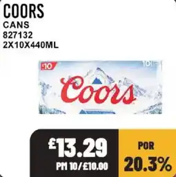 Bestway Coors cans offer