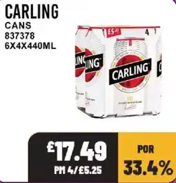 Bestway Carling cans offer