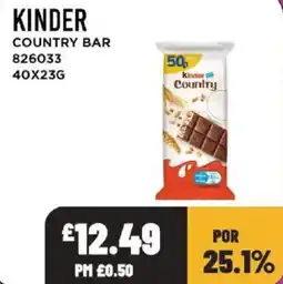 Bestway Kinder country bar offer