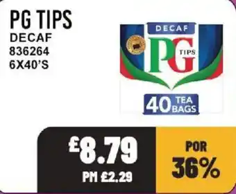 Pg tips decaf