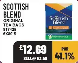 Bestway Scottish blend original tea bags offer