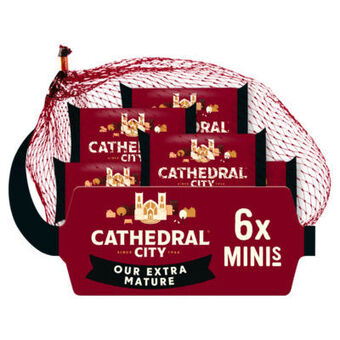 Asda Cathedral City Mini Extra Mature Cheeses offer