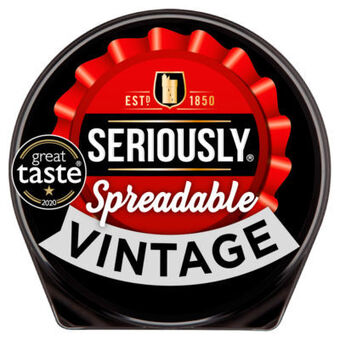 Asda Seriously Spreadable Vintage Cheese Spread offer