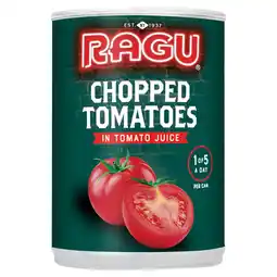 Iceland Ragu Chopped Tomatoes in Tomato Juice 400g offer
