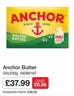 Booker Wholesale Anchor butter offer