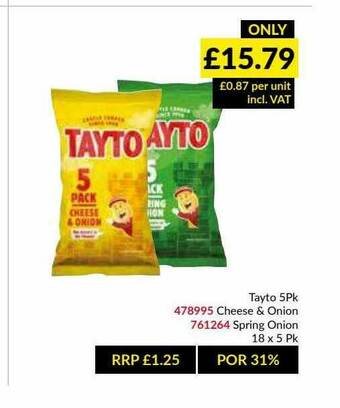 Musgrave MarketPlace Tayto offer