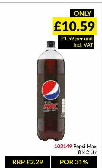 Musgrave MarketPlace Pepsi Max offer