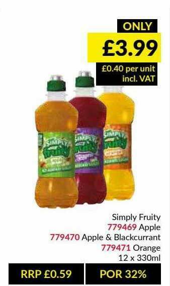 Musgrave MarketPlace Simply Fruity offer