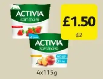 Londis Activia 4 x 115g offer