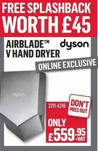 Airblade V Hand Dryer