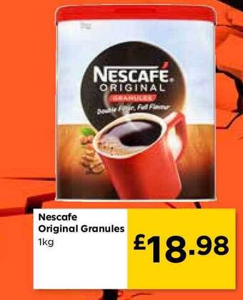 Bestway Nescafe Original Granules offer