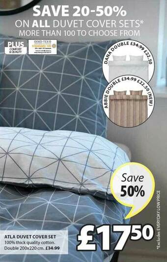 JYSK Atla Duvet Cover Set offer