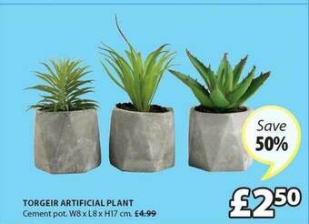 JYSK Torgeir Artificial Plant offer