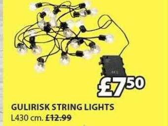 JYSK Gulirisk String Lights offer