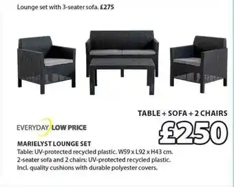 JYSK Marielyst Lounge Set offer