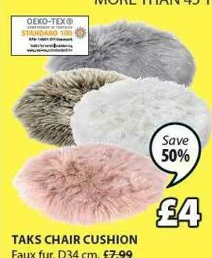 JYSK Taks Chair Cushion offer