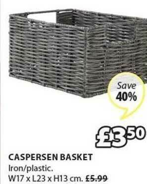 JYSK Caspersen Basket offer