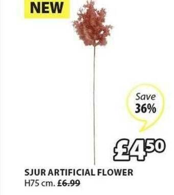 JYSK Sjur Artificial Flower offer