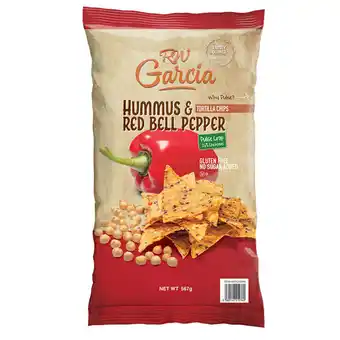 Costco RW Garcia Hummus & Red Bell Pepper Tortilla Chips, 567g offer