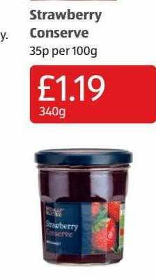 Aldi Strawberry Conserve offer
