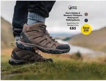 GO Outdoors Men's Kielder & Women's Thirlmere Waterproof Walking Boots offer