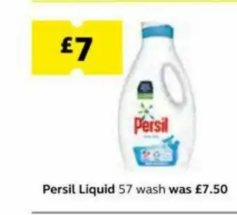SuperValu Persil Liquid 57 Wash offer