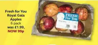SuperValu Fresh For You Royal Gala Apples offer