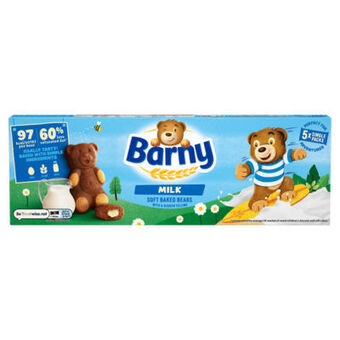 Asda Barny Milk Soft Baked Bears 5pk offer