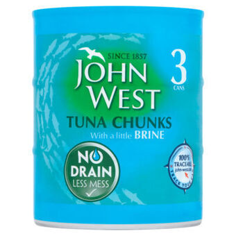 Asda John West No Drain Tuna Chunks with a Little Brine offer