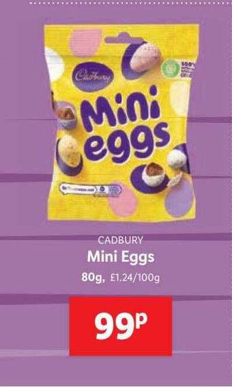Lidl Cadbury Mini Eggs offer