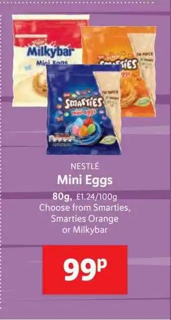 Lidl Nestlé Mini Eggs offer