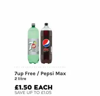 Mace 7up Free, Pepsi Max offer