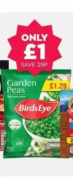 Mace Garden Peas offer